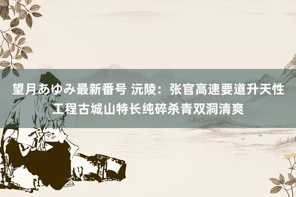 望月あゆみ最新番号 沅陵：张官高速要道升天性工程古城山特长纯碎杀青双洞清爽