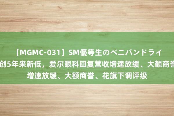 【MGMC-031】SM優等生のペニバンドライオーガズム 股价创5年来新低，爱尔眼科回复营收增速放缓、大额商誉、花旗下调评级